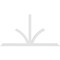 Ekena Millwork Richland Architectural Grade PVC Gable Bracket, 96"W x 52"H x 2"D x 4"F, 13/12 Pitch GBP096X52X0204RIC00 - alternate 4